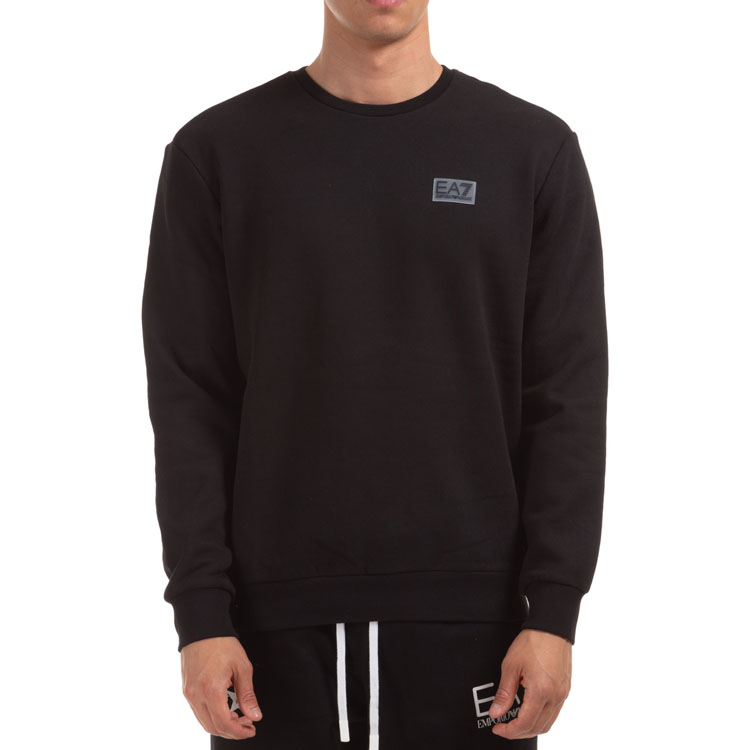 Emporio Armani EA7 Black Logo Long Sleeve Sweatshirt 6HPM92-PJ07Z-0200 圖 4