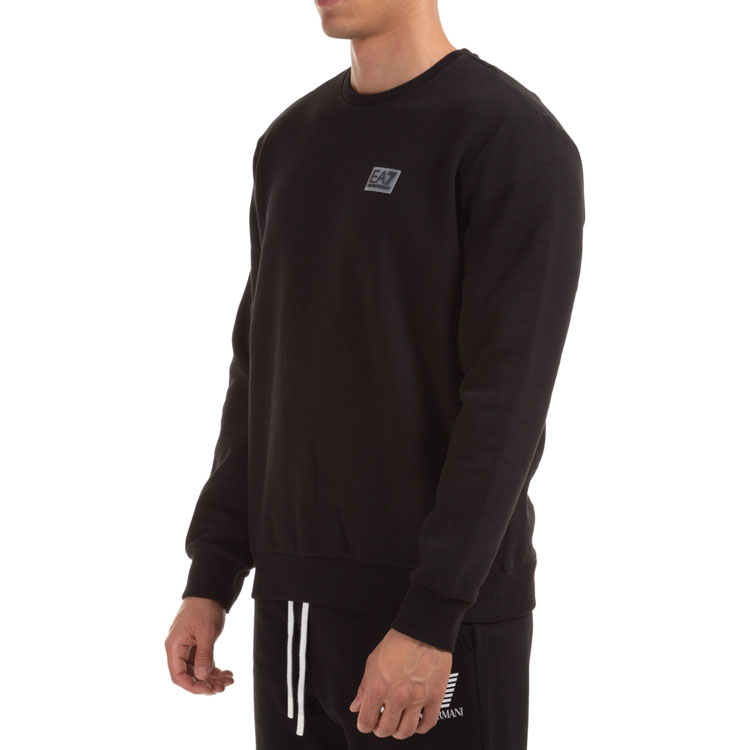 Emporio Armani EA7 Black Logo Long Sleeve Sweatshirt 6HPM92-PJ07Z-0200 圖 6