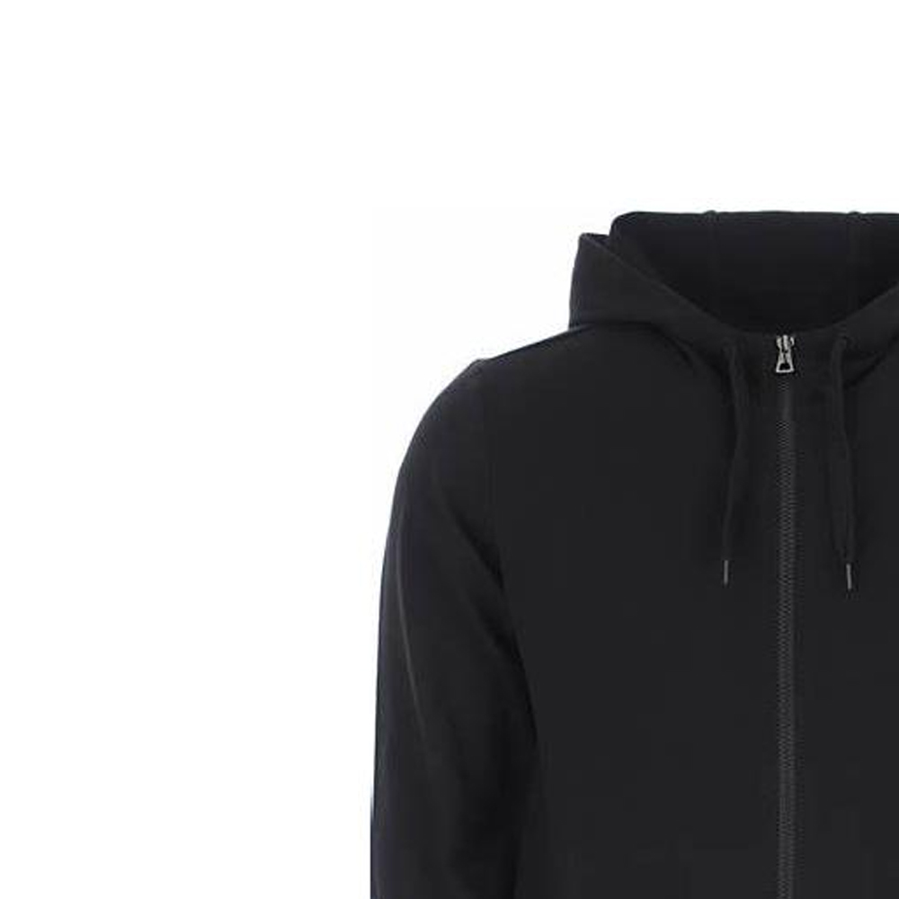 Purchase Emporio Armani EA7 Jaket Hitam Logo Print Colorblock Zip-Up Sweatshirt 3KPM28-PJ05Z-1200