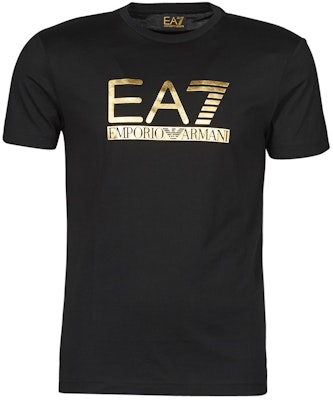 エンポリオアルマーニ EA7 ブラック ロゴ クルーネック 半袖 Tシャツ. 3KPT87-PJM9Z-1200 Order エンポリオアルマーニ EA7 ブラック ロゴ クルーネック 半袖 Tシャツ. 3KPT87-PJM9Z-1200