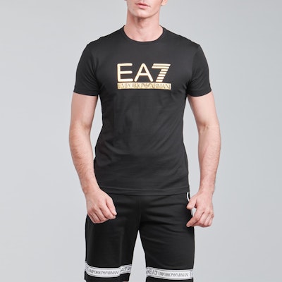 エンポリオアルマーニ EA7 ブラック ロゴ クルーネック 半袖 Tシャツ. 3KPT87-PJM9Z-1200 Lookbook エンポリオアルマーニ EA7 ブラック ロゴ クルーネック 半袖 Tシャツ. 3KPT87-PJM9Z-1200