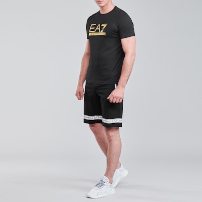 エンポリオアルマーニ EA7 ブラック ロゴ クルーネック 半袖 Tシャツ. 3KPT87-PJM9Z-1200 Details for エンポリオアルマーニ EA7 ブラック ロゴ クルーネック 半袖 Tシャツ. 3KPT87-PJM9Z-1200