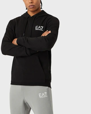 Emporio Armani EA7 Hoodie Hitam Cetakan Logo Sweater 3LPM61-PJEQZ-1200 Shop Emporio Armani EA7 Hoodie Hitam Cetakan Logo Sweater 3LPM61-PJEQZ-1200