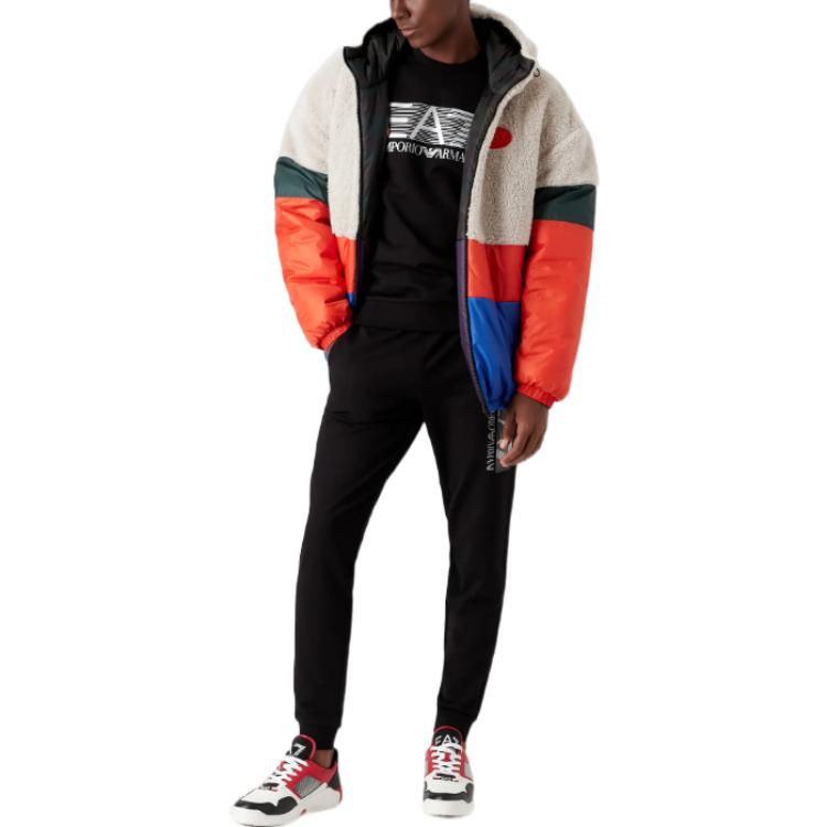 Emporio Armani EA7 Black Logo Print Pullover Crewneck Sweatshirt SS22 6LPM60-PJ05Z-0200 圖 4