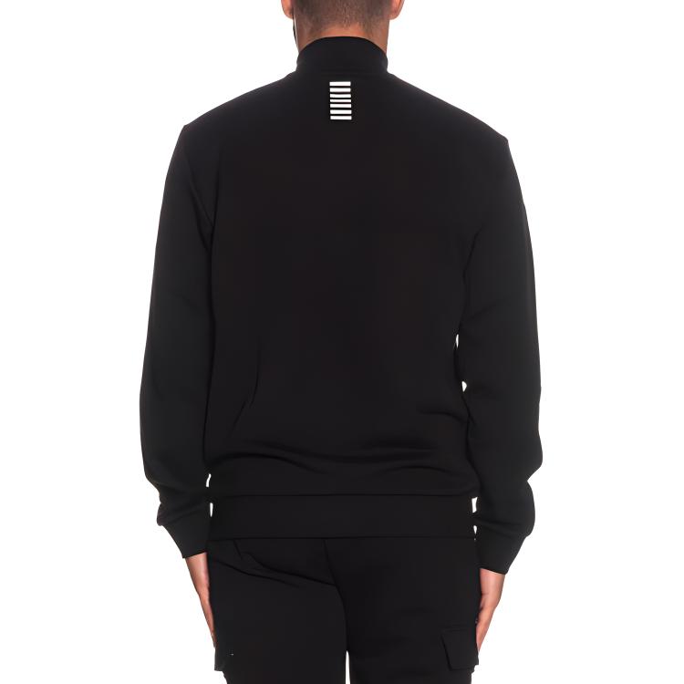 Emporio Armani EA7 Black Logo Printed Zip-Up Jacket 8NPM36-PJVTZ-1200 圖 6