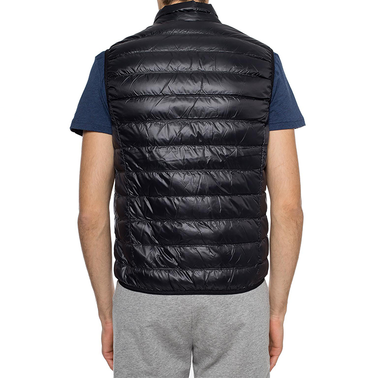 Details for Emporio Armani EA7 Black Quilted Logo Puffer Vest 8NPQ01-PN29Z-0208