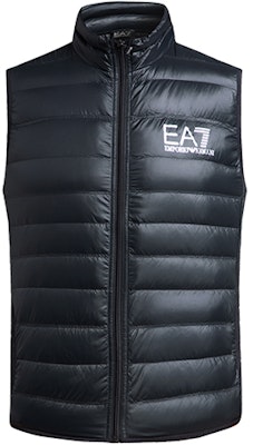 Emporio Armani EA7 黑色無袖徽標羽絨背心 8NPQ01-PN29Z-1200 Buy Emporio Armani EA7 黑色無袖徽標羽絨背心 8NPQ01-PN29Z-1200