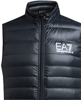Emporio Armani EA7 黑色無袖徽標羽絨背心 8NPQ01-PN29Z-1200 Details for Emporio Armani EA7 黑色無袖徽標羽絨背心 8NPQ01-PN29Z-1200