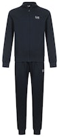 Emporio Armani EA7 Black Solid Print Casual Tracksuit Set 8NPV51-PJ05Z-1200 Emporio Armani EA7 Black Solid Print Casual Tracksuit Set 8NPV51-PJ05Z-1200