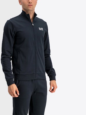 Emporio Armani EA7 Black Solid Print Casual Tracksuit Set 8NPV51-PJ05Z-1200 Purchase Emporio Armani EA7 Black Solid Print Casual Tracksuit Set 8NPV51-PJ05Z-1200