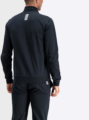 Emporio Armani EA7 Black Solid Print Casual Tracksuit Set 8NPV51-PJ05Z-1200 Details for Emporio Armani EA7 Black Solid Print Casual Tracksuit Set 8NPV51-PJ05Z-1200