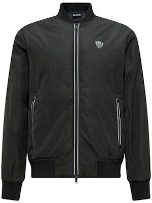 Emporio Armani EA7 Black Zipper Jacket FW23 with Logo Design. 8NPB12-PN7LZ-1200 Buy Emporio Armani EA7 Black Zipper Jacket FW23 with Logo Design. 8NPB12-PN7LZ-1200