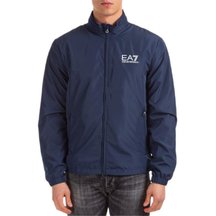 Emporio Armani EA7 Blue Casual Zip-Up Jacket 3HPB20-PN28Z-1554