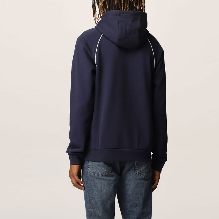 Details for Emporio Armani EA7 藍色連帽上衣附字母印花設計 6KPM74-PJ07Z-1554