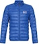 Order EMPORIO ARMANI EA7 蓝色字母印花轻薄羽绒夹克 8NPB01-PN29Z-1598