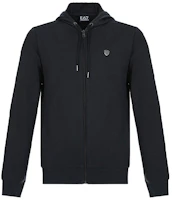 Emporio Armani EA7 Blue Solid Color Hooded Zip-Up Sweatshirt 8NPM15-PJ05Z-01578 Emporio Armani EA7 Blue Solid Color Hooded Zip-Up Sweatshirt 8NPM15-PJ05Z-01578