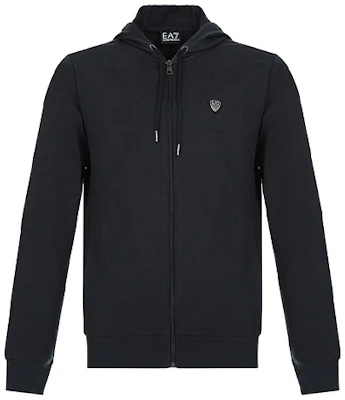 Emporio Armani EA7 Biru Solid Hoodie Zip-Up Sweatshirt 8NPM15-PJ05Z-01578 Buy Emporio Armani EA7 Biru Solid Hoodie Zip-Up Sweatshirt 8NPM15-PJ05Z-01578