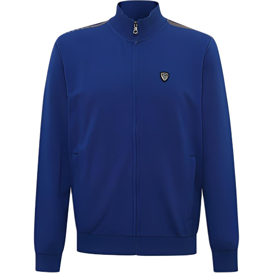 Emporio Armani EA7 Blue Zip-Up Casual Jacket 3HPM81-PJP7Z-1570