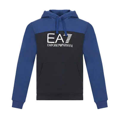 Emporio Armani EA7 Colorblock Hoodie - Navy Blue 6ZPM38-PJ07Z-1578