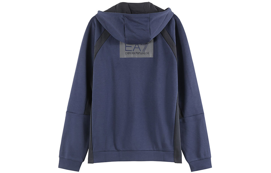 Emporio Armani EA7 Colorblock Logo Print Jacket Navy Blue 3RPM29-PJF3Z-1554 圖 3