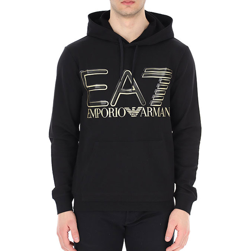 Emporio Armani EA7 Cotton Logo Hoodie 3LPM45-PJFGZ-0208 圖 4