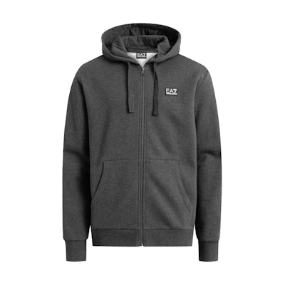 Emporio Armani EA7 Deep V Full-Zip Hoodie Jacket 6GPM97-PJ07Z-3909