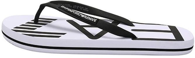 Emporio Armani EA7 Flip Flops White/Black – Comfortable & Versatile XCQ004XK196D611 Emporio Armani EA7 Flip Flops White/Black – Comfortable & Versatile XCQ004XK196D611