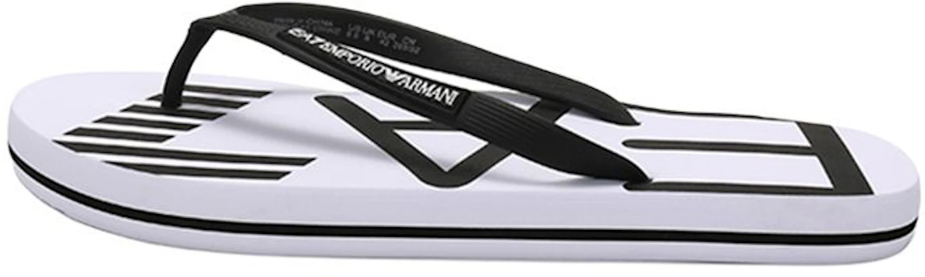Emporio Armani EA7 Flip Flops White/Black – Comfortable & Versatile XCQ004XK196D611 Buy Emporio Armani EA7 Flip Flops White/Black – Comfortable & Versatile XCQ004XK196D611