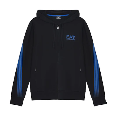 Emporio Armani EA7 FW21 Logo Hooded Zip-Up Jacket Casual Sportswear 274598-4A2321-1309
