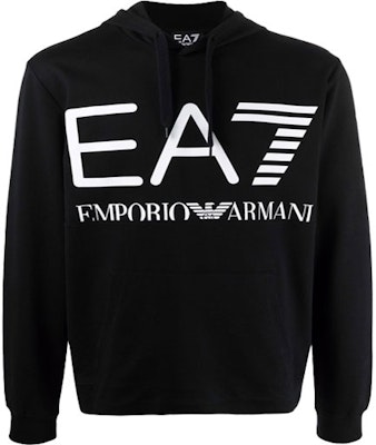 Emporio Armani EA7 FW21 黑色男款標誌連帽衫 6KPM69-PJBWZ12000 Order Emporio Armani EA7 FW21 黑色男款標誌連帽衫 6KPM69-PJBWZ12000