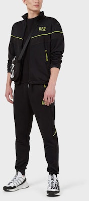 Emporio Armani EA7 FW21 Logo Zip-Up High Neck Jacket Black Men’s Sweatshirt 6KPM32-PJ16Z-1200 Shop Emporio Armani EA7 FW21 Logo Zip-Up High Neck Jacket Black Men’s Sweatshirt 6KPM32-PJ16Z-1200