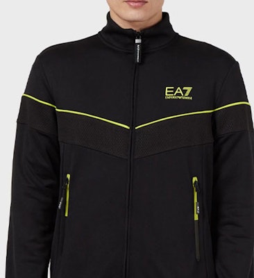Emporio Armani EA7 FW21 Logo Zip-Up High Neck Jacket Black Men’s Sweatshirt 6KPM32-PJ16Z-1200 Sizing Emporio Armani EA7 FW21 Logo Zip-Up High Neck Jacket Black Men’s Sweatshirt 6KPM32-PJ16Z-1200