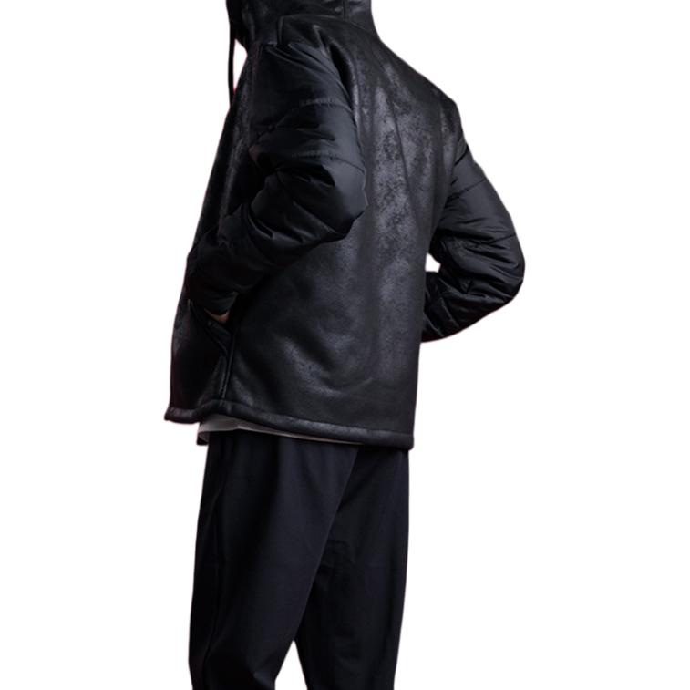 Emporio Armani EA7 FW22  Black Logo Badge Fleece Hoodie Jacket. 6LPBA5-PN54Z-1200 圖 8