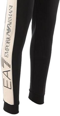 EMPORIO ARMANI EA7 FW22 Black Logo Jogger Pants with Drawstring. 6LPP60-PJ07Z-0200 Sizing EMPORIO ARMANI EA7 FW22 Black Logo Jogger Pants with Drawstring. 6LPP60-PJ07Z-0200