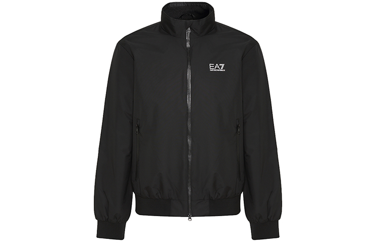 Order EMPORIO ARMANI EA7 FW22 黑色Logo印花休閒外套 6LPB27-PN27Z-1200