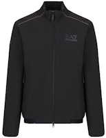 Emporio Armani EA7 FW22 Black Minimalist Full-Zip Jacket. 6LPB29-PNAYZ-1200 Emporio Armani EA7 FW22 Black Minimalist Full-Zip Jacket. 6LPB29-PNAYZ-1200