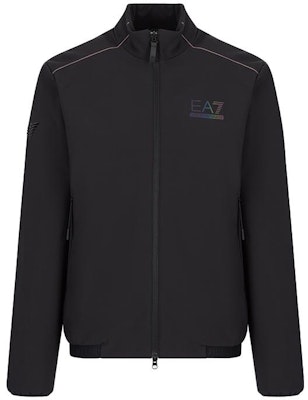 Emporio Armani EA7 FW22 Black Minimalist Full-Zip Jacket. 6LPB29-PNAYZ-1200 Order Emporio Armani EA7 FW22 Black Minimalist Full-Zip Jacket. 6LPB29-PNAYZ-1200
