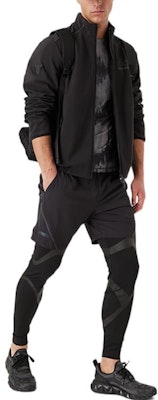 Emporio Armani EA7 FW22 Black Minimalist Full-Zip Jacket. 6LPB29-PNAYZ-1200 Shop Emporio Armani EA7 FW22 Black Minimalist Full-Zip Jacket. 6LPB29-PNAYZ-1200