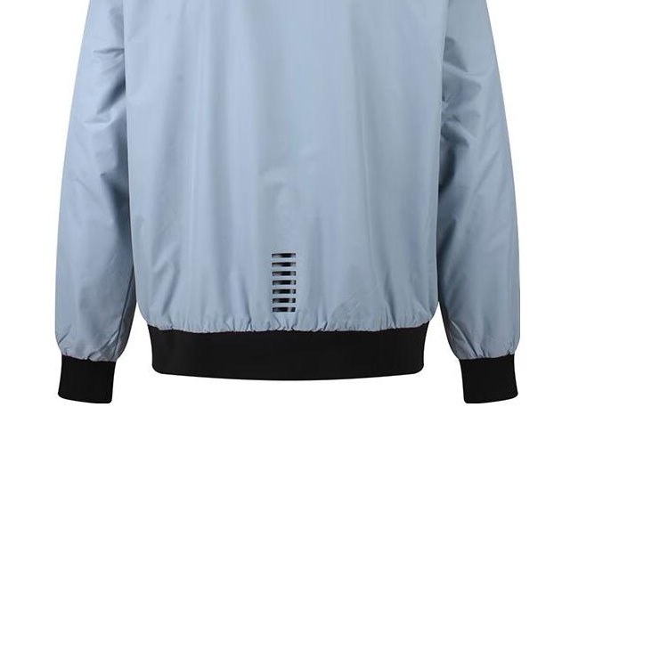 EMPORIO ARMANI EA7 FW22  Blue-Grey Zip-Up Jacket with Logo Print. 6LPB27-PN27Z-1506 圖 6