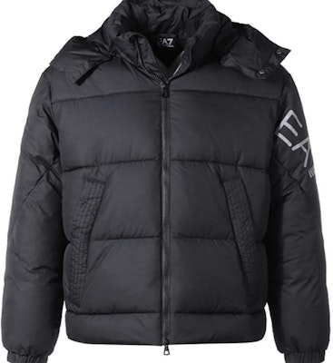 Emporio Armani EA7 FW22 字母印花寬鬆版棉質連帽外套。 6LPK03-PNADZ-1200 Shop Emporio Armani EA7 FW22 字母印花寬鬆版棉質連帽外套。 6LPK03-PNADZ-1200