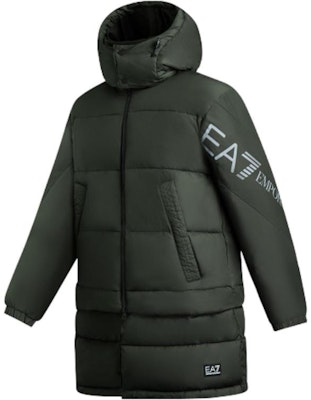 Emporio Armani EA7 FW22 字母印花寬鬆版棉質連帽外套。 6LPK03-PNADZ-1200 1