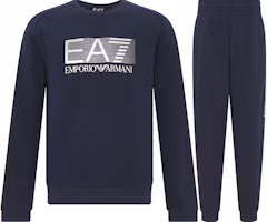 Order Emporio Armani EA7 FW22 字母印花海軍藍運動服套裝. 6LPV64-PJ07Z-554