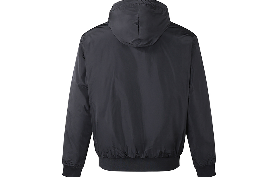 Emporio Armani EA7 FW22  Lightweight Hooded Zip Cotton Jacket Black 6LPB31-PNAGZ-1200 圖 3