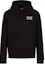 Buy Emporio Armani EA7 FW22 黑色连帽衫带标志印花 8NPM08-PJ07Z-0203