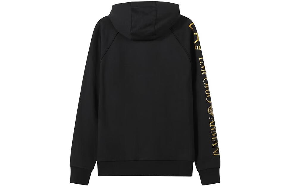 Emporio Armani EA7 FW22 Black Hoodie with Logo Print 8NPM08-PJ07Z-0203 圖 3