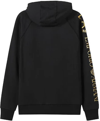 Emporio Armani EA7 FW22 黑色连帽衫带标志印花 8NPM08-PJ07Z-0203 Lookbook Emporio Armani EA7 FW22 黑色连帽衫带标志印花 8NPM08-PJ07Z-0203