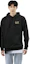 Shop Emporio Armani EA7 FW22 黑色连帽衫带标志印花 8NPM08-PJ07Z-0203