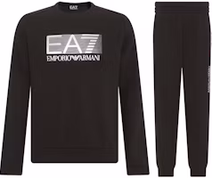 Emporio Armani EA7 FW22 Black Laser Logo Print Tracksuit. 6LPV64-PJ07Z-200 Emporio Armani EA7 FW22 Black Laser Logo Print Tracksuit. 6LPV64-PJ07Z-200