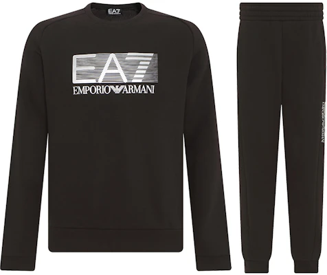 Emporio Armani EA7 FW22 Black Laser Logo Print Tracksuit. 6LPV64-PJ07Z-200 Buy Emporio Armani EA7 FW22 Black Laser Logo Print Tracksuit. 6LPV64-PJ07Z-200