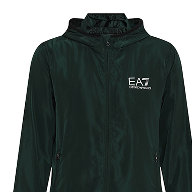 Emporio Armani EA7 FW22 Green Hoodie Jacket with Letter Print Design 8NPB04-PNN7Z-1860 圖 6